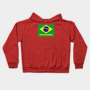 Jaboatāo dos Guararapes City in Brazil Flag Kids Hoodie